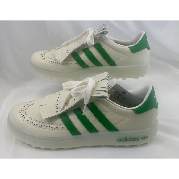 Nee Adidas Coursecup Golf Shoes Spike “Chalk White Green” IH8436 Men’s Size 10.5